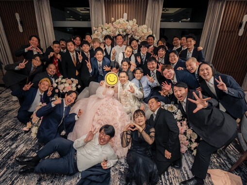 「みんなに愛されてるんだなぁ」くらげ・渡辺翔太の結婚披露宴にお笑い芸人が集合！「素敵な時間」