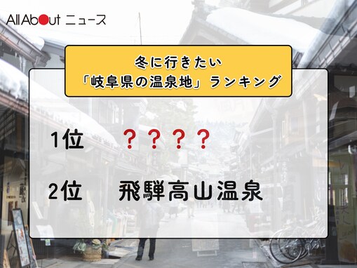 冬に行きたい「岐阜県の温泉地」ランキング！ 2位「飛騨高山温泉」を抑えた1位は？【2026年調査】