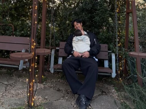 「パパしてる〜」元巨人選手、“生後6ヶ月ベビー”を抱く幸せ姿に「可愛いですね」「ファイト」反響