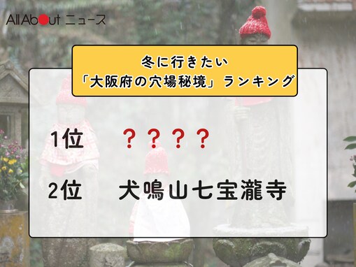 冬に行きたい「大阪府の穴場秘境」ランキング！ 2位「犬鳴山七宝瀧寺」を抑えた1位は？【2026年調査】