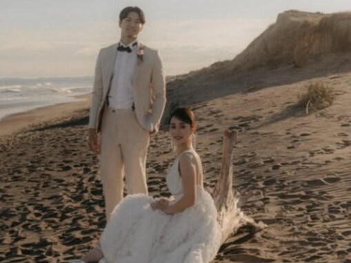 B1プロバスケ選手、結婚を発表＆美人妻とのウエディングフォト公開「なんて素敵なお二人」「嬉しい！」