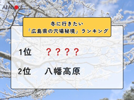 冬に行きたい「広島県の穴場秘境」ランキング！ 2位「八幡高原」を抑えた1位は？【2026年調査】