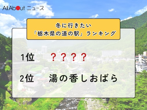 冬に行きたい「栃木県の道の駅」ランキング！ 2位「湯の香しおばら」を抑えた1位は？【2026年調査】