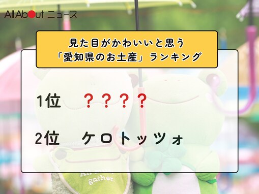 見た目がかわいいと思う「愛知県のお土産」ランキング！ 2位「ケロトッツォ」を抑えた1位は？【2026年調査】
