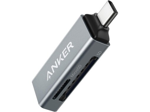 【Amazonベストセラー1位】Anker「外付メモリカードリーダー」は2-in-1の便利なカードリーダー