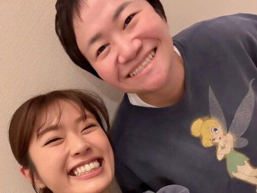 「いい写真過ぎてカップルに見えた」渋谷凪咲、お笑い芸人との仲良しショット公開！ 「イケメンやん」