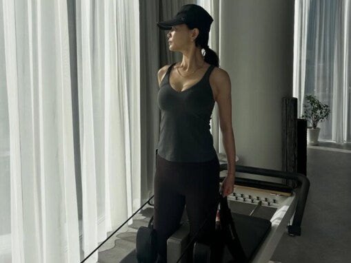 「素敵なボディー」長谷川京子、しなやかな体際立つピラティス姿を披露「美しい」「努力の結晶ですね」