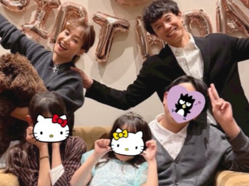 「可愛い家族が増えてますか?!」藤本美貴、6歳娘の誕生日に家族ショット公開「あっという間に大きくなる」
