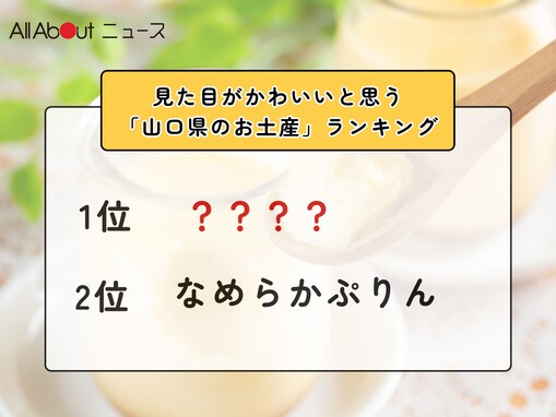 見た目がかわいいと思う「山口県のお土産」ランキング！ 2位「なめらかぷりん」を抑えた1位は？【2026年調査】
