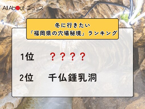 冬に行きたい「福岡県の穴場秘境」ランキング！ 2位「千仏鍾乳洞」を抑えた1位は？【2026年調査】