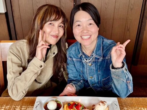 「スーパー40だね」工藤静香、イモトアヤコの誕生日を祝福「めちゃくちゃ素敵なツーショット」「仲良し」