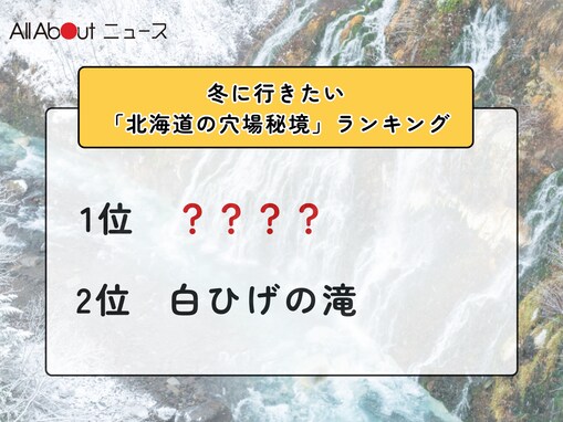 冬に行きたい「北海道の穴場秘境」ランキング！ 2位「白ひげの滝」を抑えた1位は？【2026年調査】