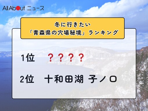 冬に行きたい「青森県の穴場秘境」ランキング！ 2位「十和田湖 子ノ口」を抑えた1位は？【2026年調査】