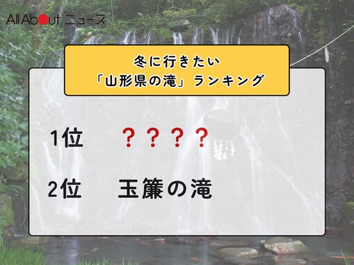 冬に行きたい「山形県の滝」ランキング！ 2位「玉簾の滝」を抑えた1位は？【2026年調査】