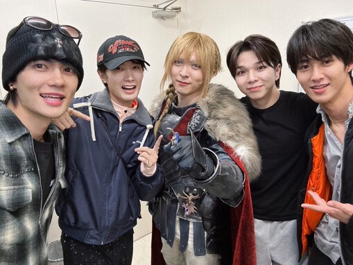 「課金額の差がすごい」佐野勇斗、M!LK集合ショットを披露！ 「イケメン揃いすぎて」「メンバー愛」