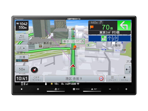 【Amazonベストセラー1位】Pioneer「カーナビ」は高精細な8インチHDパネルで圧倒的な見やすさを実現【2月9日】