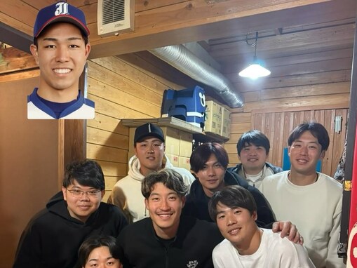 「次回は大谷も！」プロ野球選手、同世代の集合ショット公開「推ししかいない」「生存確認ありがとうございます」
