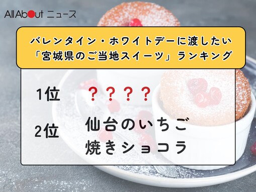 バレンタイン・ホワイトデーに渡したい「宮城県のご当地スイーツ」ランキング！ 2位「仙台のいちご焼きショコラ」、1位は？