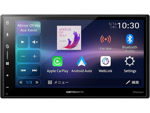 【Amazonベストセラー1位】Pioneer「ディスプレイオーディオ」はスマホとワイヤレスでつながる快適さが魅力【2月11日】
