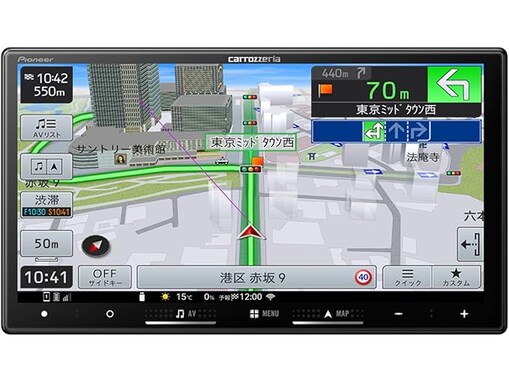 【Amazonベストセラー1位】Pioneer「カーナビ」はどの角度からも鮮やかで美しい映像を楽しめる【2月15日】