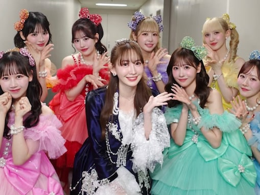 「8人ともきゅるきゅる」小嶋陽菜＆FRUITS ZIPPER集合ショット！ 「キラキラしてる」「美貌がやばい」