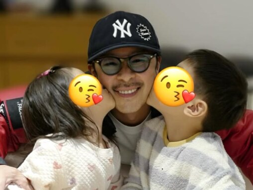 「パパの顔」EXILE・MATSU、娘＆息子とのプライベートショット公開「めっちゃ幸せそう」「可愛いイケオジ」