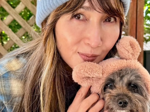 「前代未聞のツンデレ」工藤静香、愛犬とのツーショットに反響「可愛すぎる神ショット」「幸せですね」