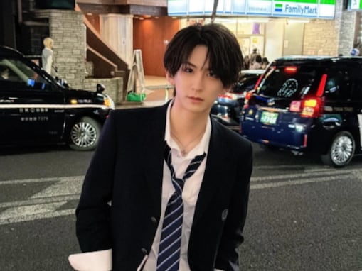 「ビジュ良すぎ」ホストになった前田俊、制服を着崩したイケメン最新ショットに反響！ 「天才」