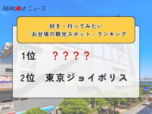 好き・行ってみたい「お台場の観光スポット」ランキング！ 2位「東京ジョイポリス」、1位は？【2026年調査】