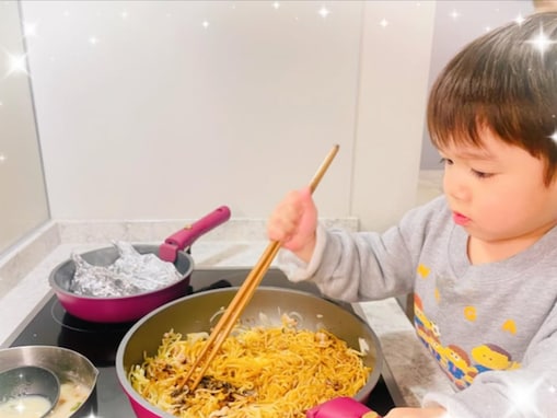 「寝れるかぃ」平愛梨、夫不在＆息子4人との“カオス”な休日の朝に「また子育てしたくなりました」の声