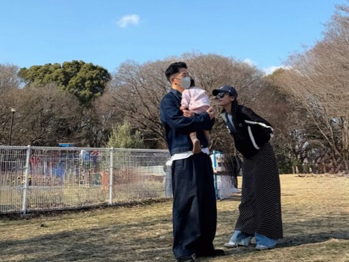 「ますます美しく」「どんどんイケメン」近藤千尋、休日の家族ショットに「ライフスタイル素敵」の声