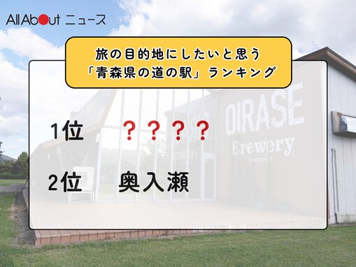 旅の目的地にしたいと思う「青森県の道の駅」ランキング！ 2位「奥入瀬」を抑えた1位は？【2026年調査】