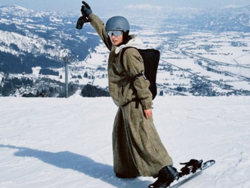 「事故映像すぎる」白濱亜嵐、スノボ動画に「ぶつかってんのしぬＷＷＷ」「え、なんか飛んでる」の声！