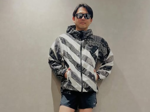 「この姿で走っているんですか？」今井翼、美脚ショットに驚きの声「綺麗な足！」「スタイル良すぎ」