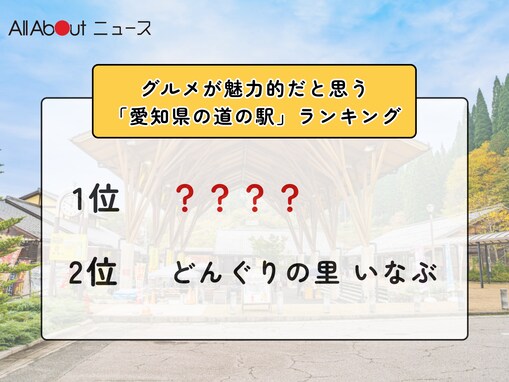 グルメが魅力的だと思う「愛知県の道の駅」ランキング！ 2位「どんぐりの里 いなぶ」、1位は？【2026年調査】