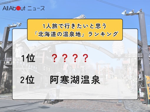 1人旅で行きたいと思う「北海道の温泉地」ランキング！ 2位「阿寒湖温泉」を抑えた1位は？【2026年調査】