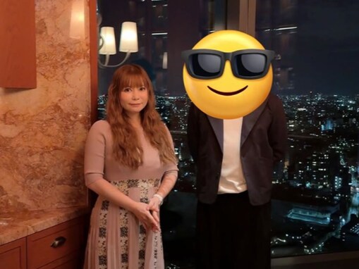 「旦那様とのお写真レア〜」中川翔子、豪華ディナーを満喫する夫婦ショット！ 「ニヤけてしまいました」