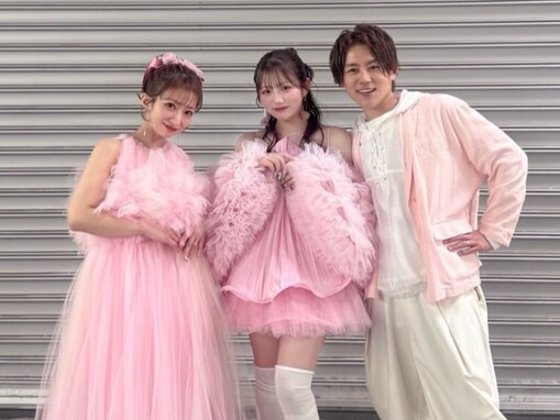 希空、辻希美＆杉浦太陽とTGC親子初共演でミニ丈ピンクコーデを披露！ 「一生忘れない思い出になりました」