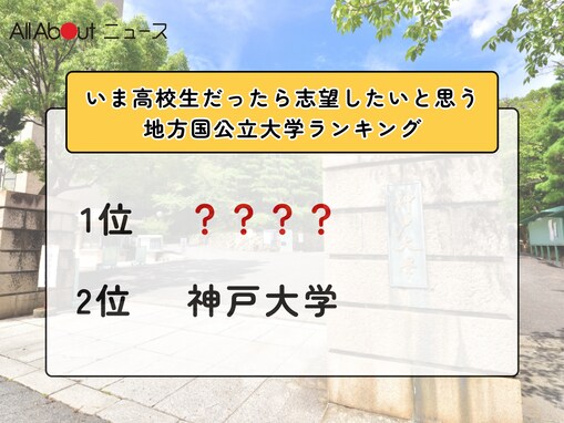 いま高校生だったら志望したいと思う地方国公立大学ランキング！2位「神戸大学」を抑えた1位は？【2026年調査】