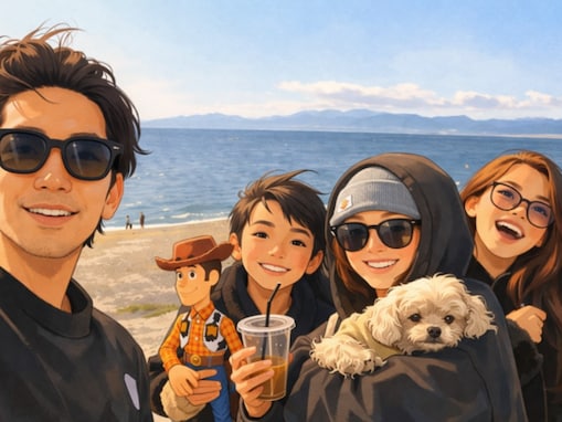 木下優樹菜、子ども＆恋人との美男美女の家族ショット公開「息子さん？」「そのボケはおもろすぎる」