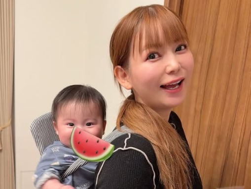 「すっかり母ちゃんの顔」中川翔子、双子の育児ショット公開「ぐんぐん大きく成長して、可愛さも爆裂」