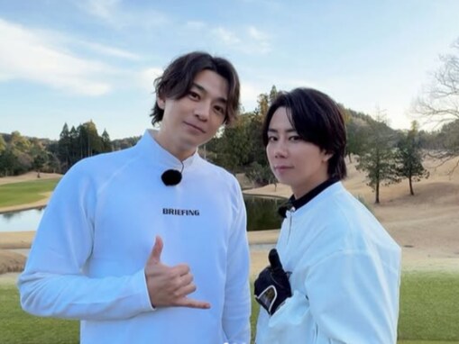 「ここが繋がっているんだ！」三浦翔平、男性アイドルとのイケメンショットに反響「最高の組み合わせ」