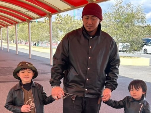 「そっくりですね！」中田翔、息子とのお出かけコーデを披露！ 「イケメンブラザーズ」「かっこいい親子」