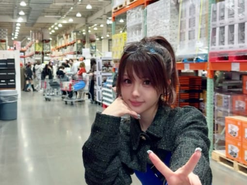 「相変わらず綺麗だな！」田中れいな、コストコで買い物する姿を披露「最近 撮影してよくなったとよね」