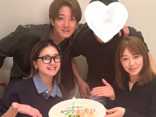 みちょぱ母、大倉士門＆息子らとの誕生日ショット公開！ 「今年は中国飯店で豪華中華」「幸せだな」