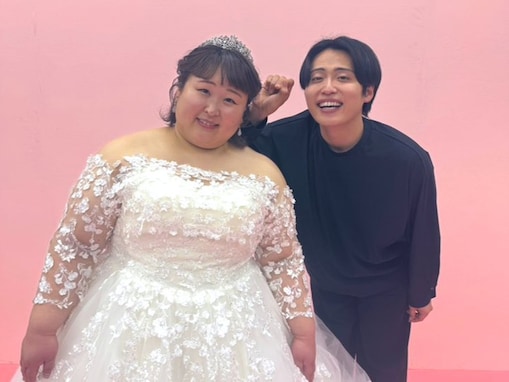 「美しい花嫁…」レインボー池田、3時のヒロイン・かなでのウエディング姿を披露！ 「幸せそうで最高」