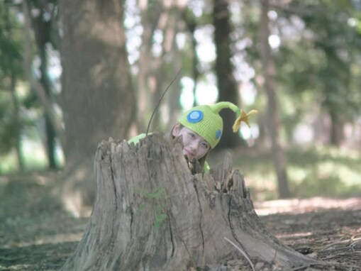 「可愛すぎてどこから突っ込めば」小芝風花、手編みの“ピクミン”姿に「小芝ふうかの虜になっている〜」