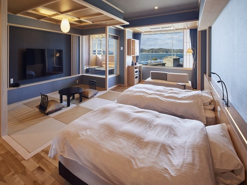 【和歌山県の人気ホテル】「加太淡嶋温泉 大阪屋 ひいなの湯」は夕陽と真鯛料理が自慢