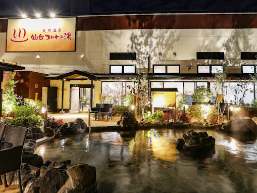 【宮城県の人気スーパー銭湯】「天然温泉 仙台コロナの湯」は1日中楽しめる複合型施設。大露天風呂と充実の岩盤浴でリラックス