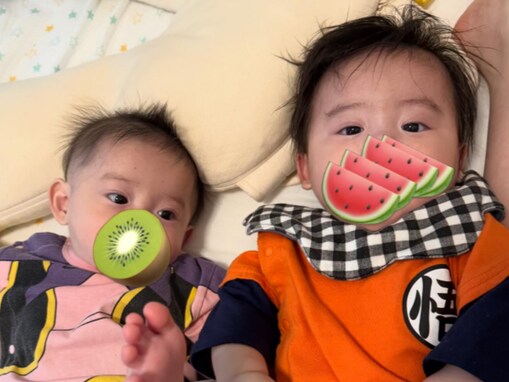 「男前双子くん」中川翔子、育児ショット公開＆“親戚のヘルプ”に感謝「恭子ねえちゃんがきてくれた」
